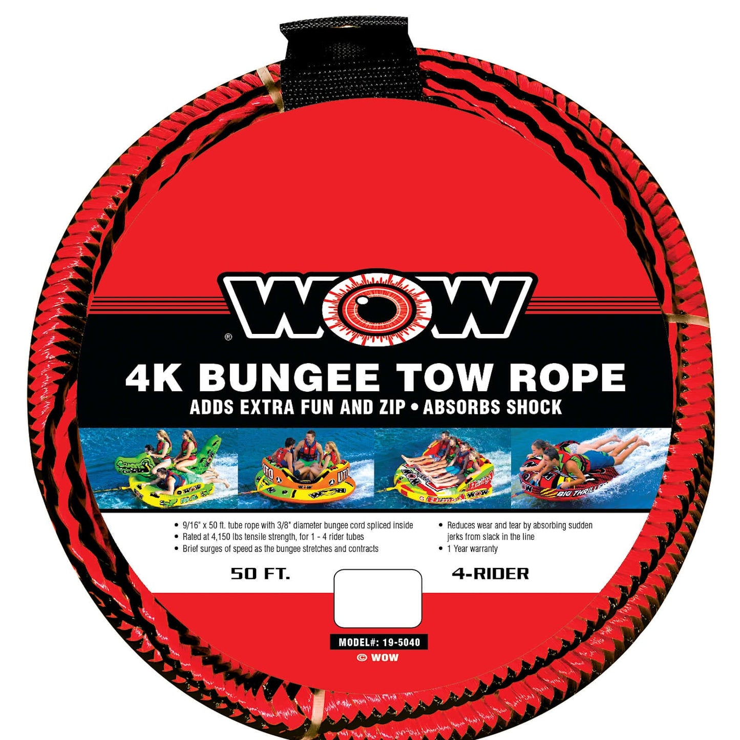 Bungee Tow Rope 50'
