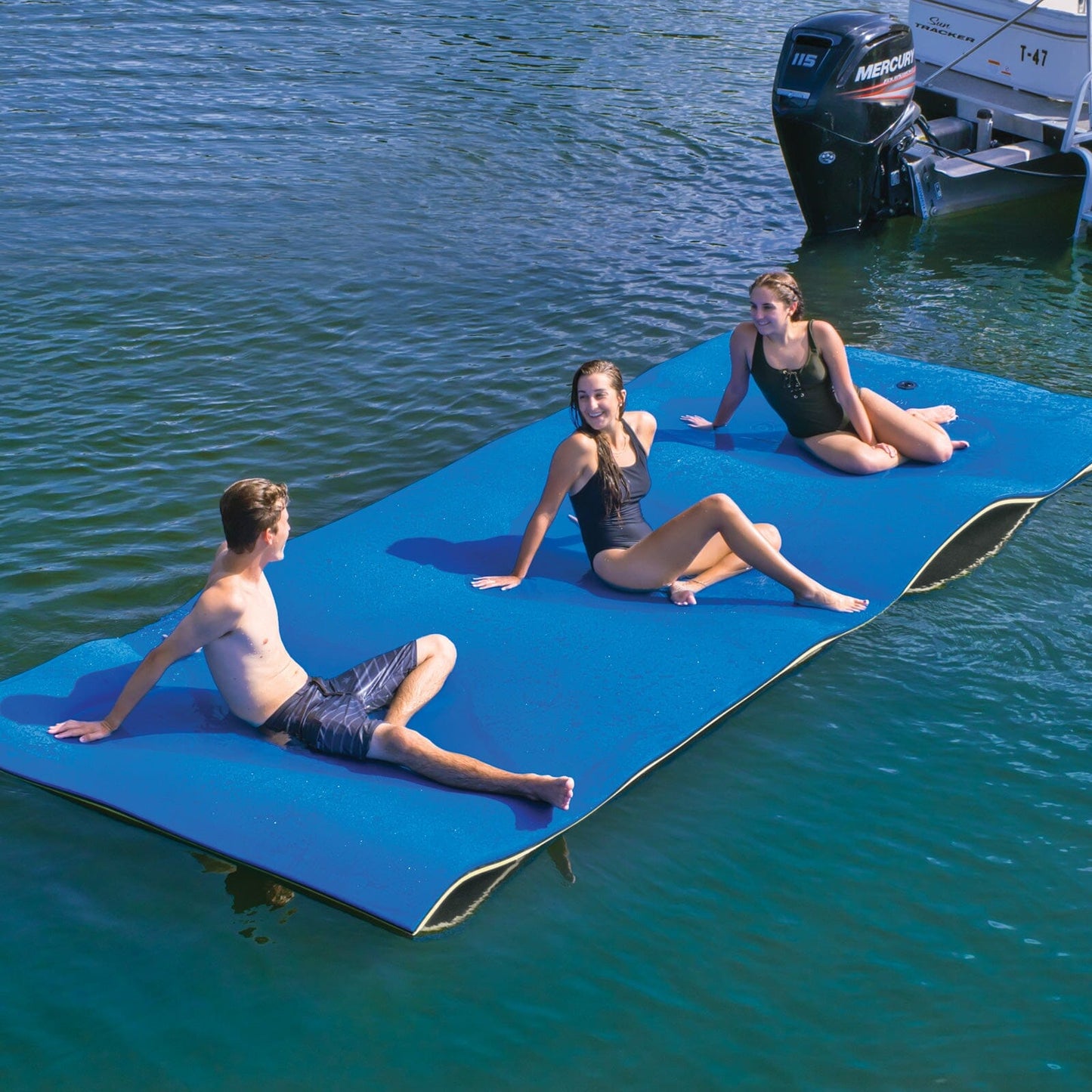 CHILLRAFT 20X6' Blue/white/lime green