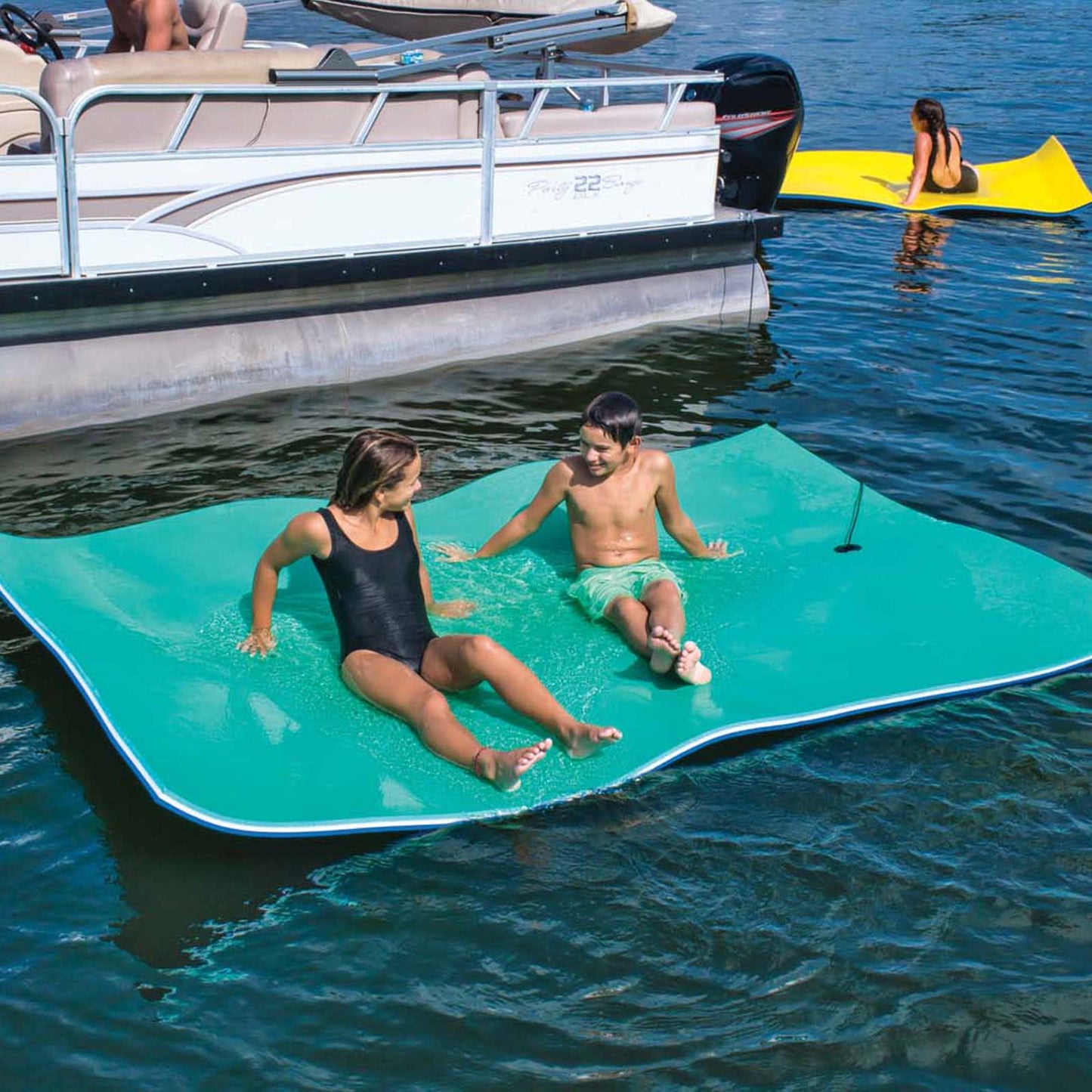 CHILLRAFT 9X6' Blue/white/teal