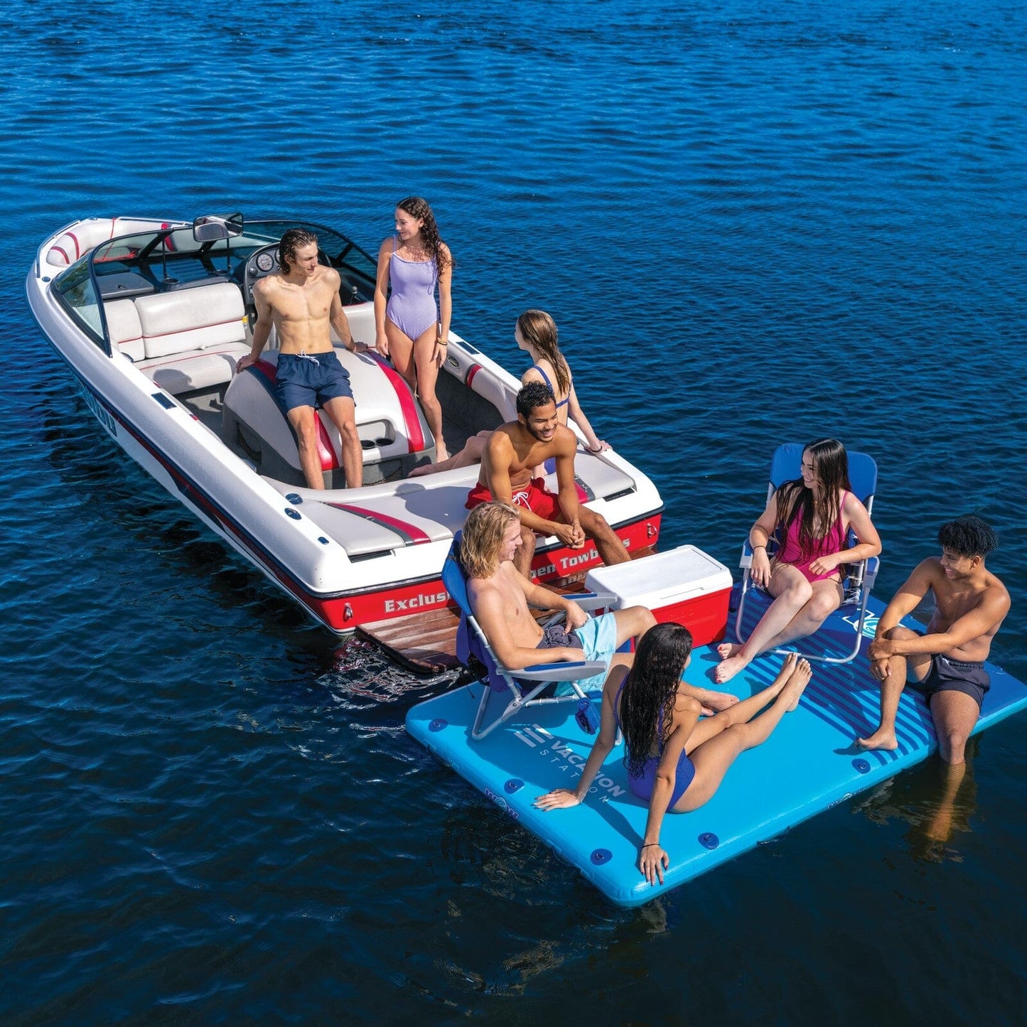 Vacation Station Dock 8' x 5' x 6 "