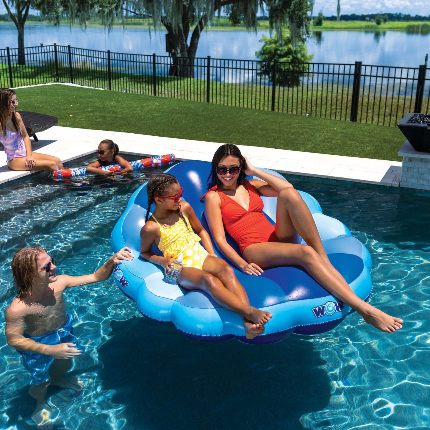 The Mermaid Shell Pool Lounger