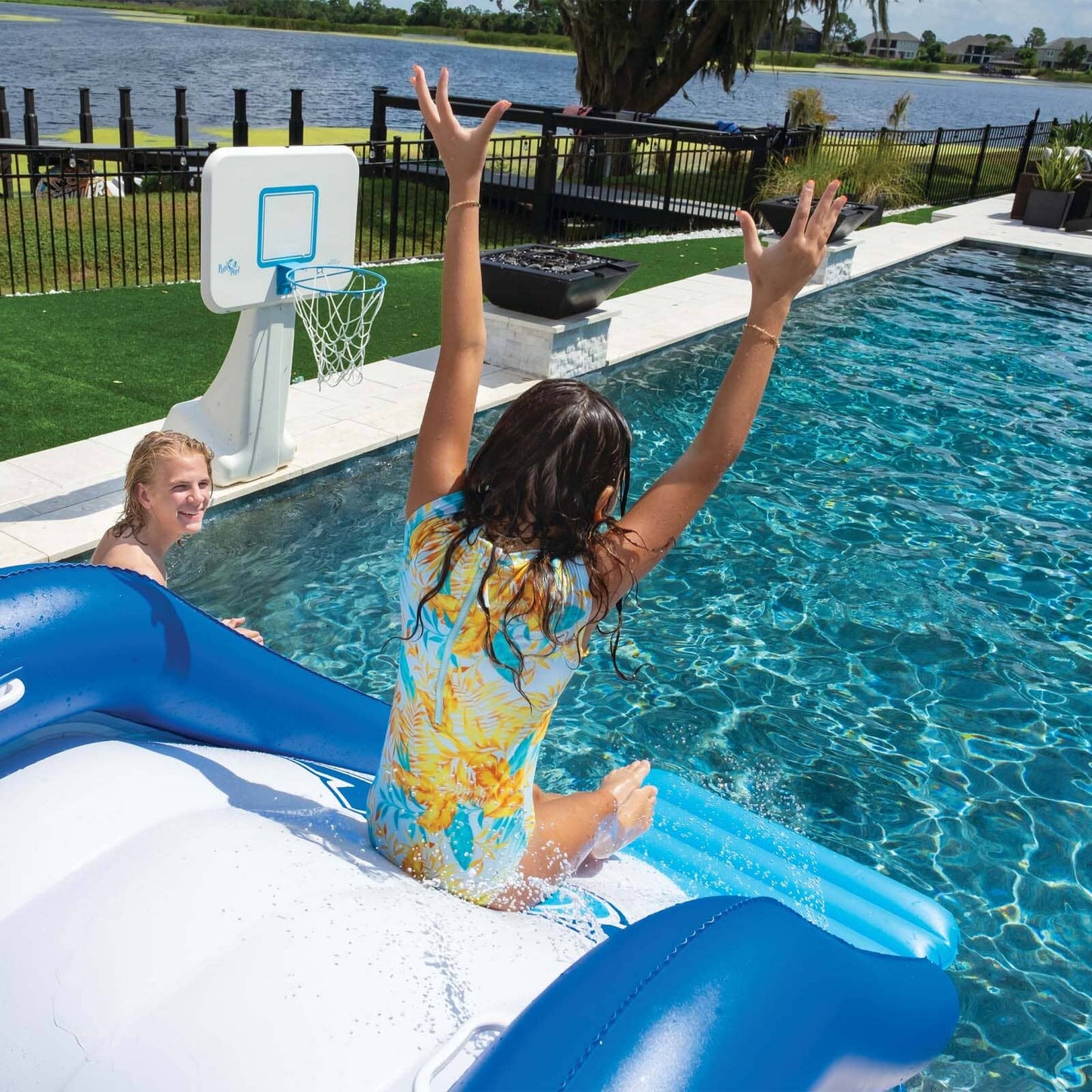 Cascade Pool Slide