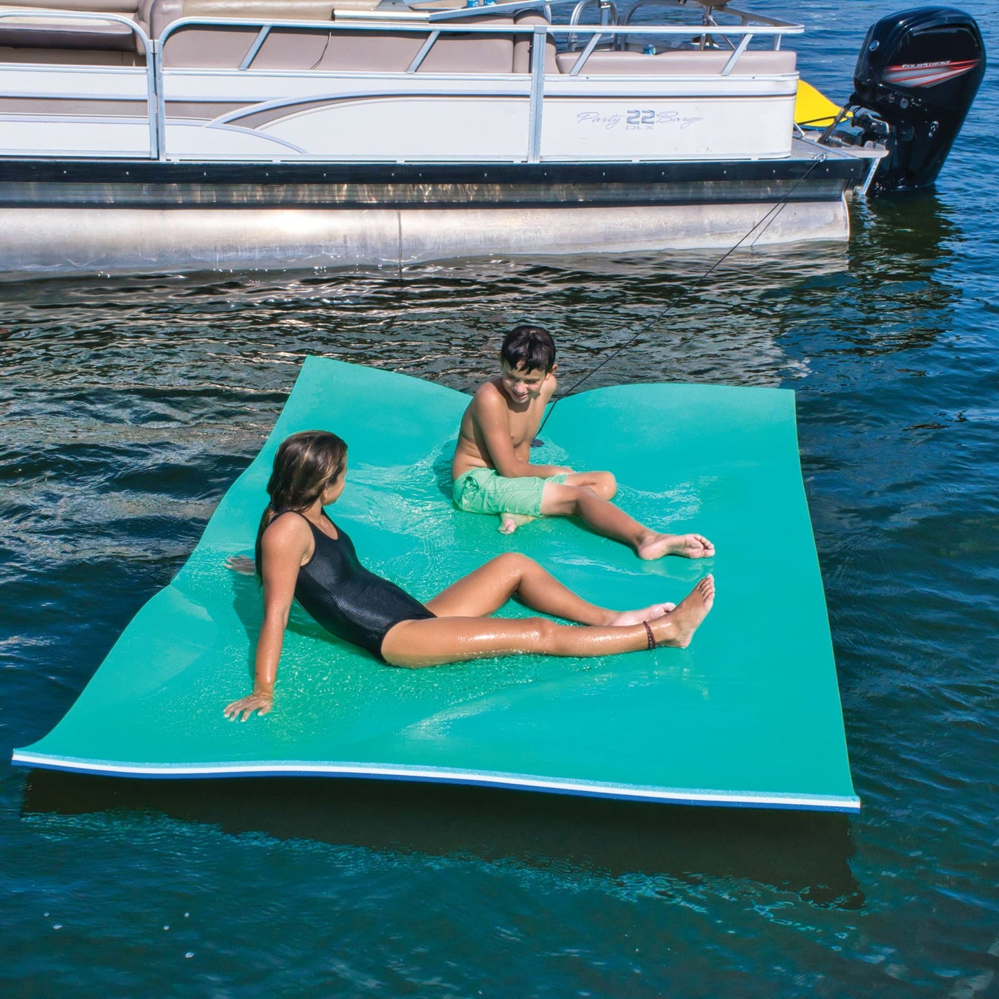CHILLRAFT 9X6' Blue/white/teal
