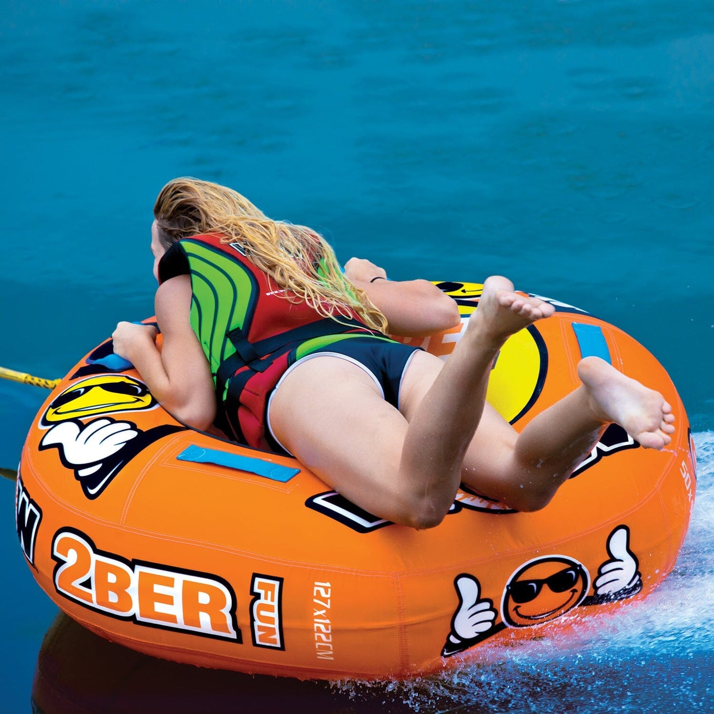 2Ber Towable Starter Kit With Tube, Rope & Pump