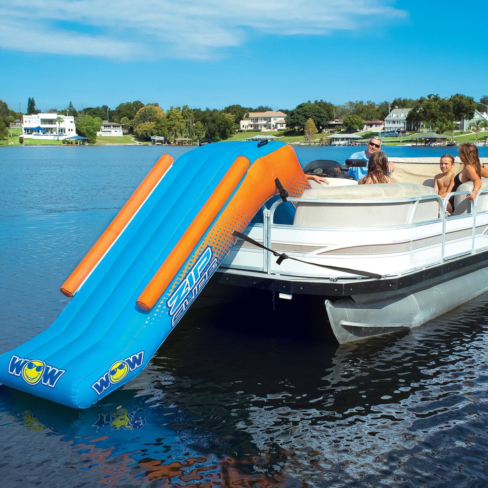 Pontoon Zip Slide