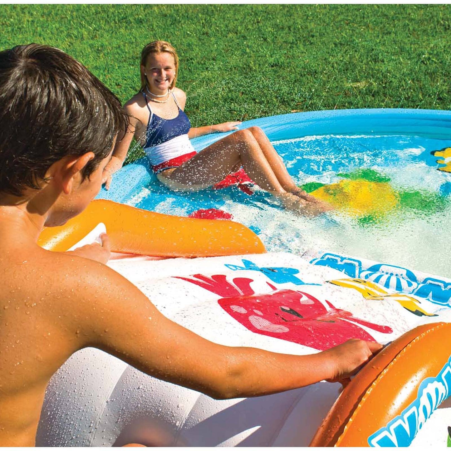 Sea Fun slide for splash pad