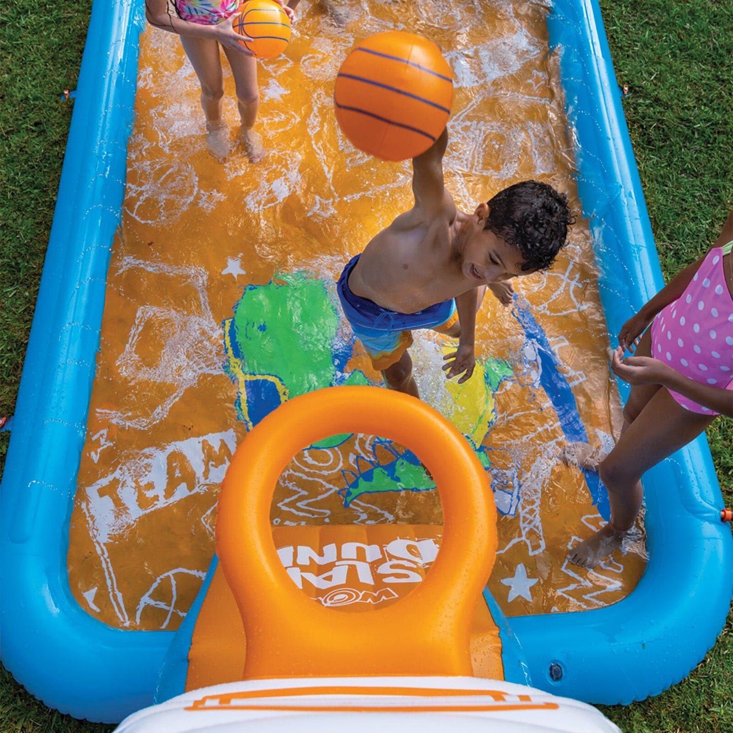 Hoops Splash Pad - ONLY hoop & Basketballs
