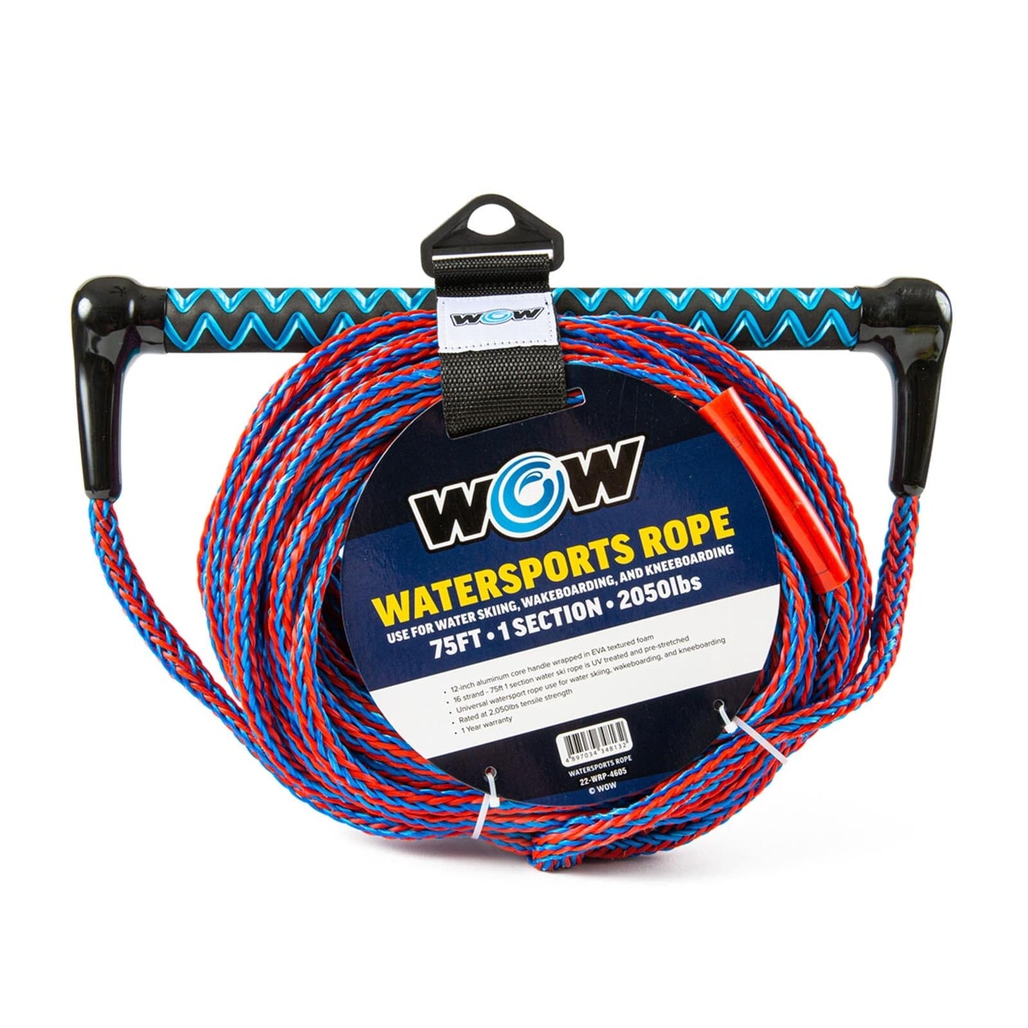 75' Watersports Tow Rope with EVA Handle