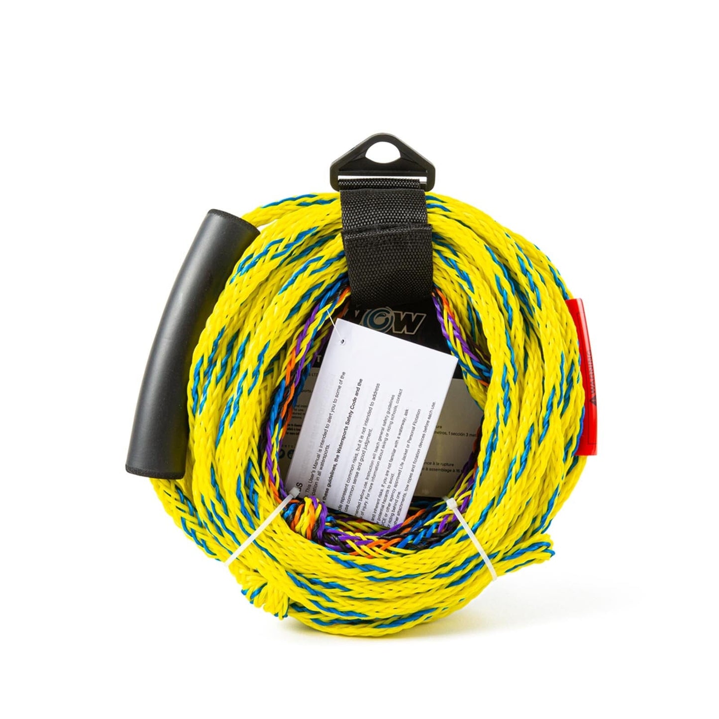 60' Tow 2-rider 2K tow rope with 2 sections