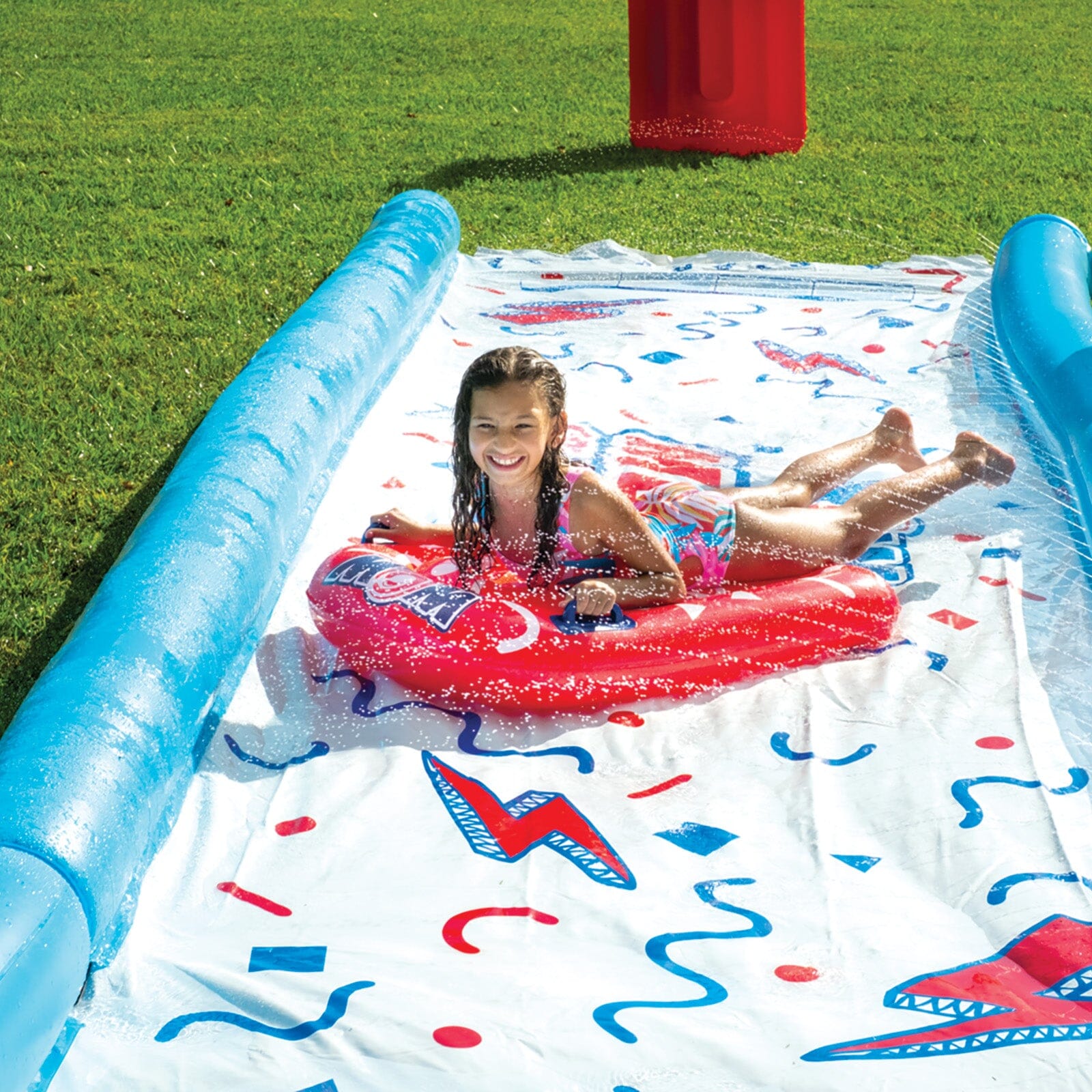 25' MEGA SLIDE W/ SPLASH POOL