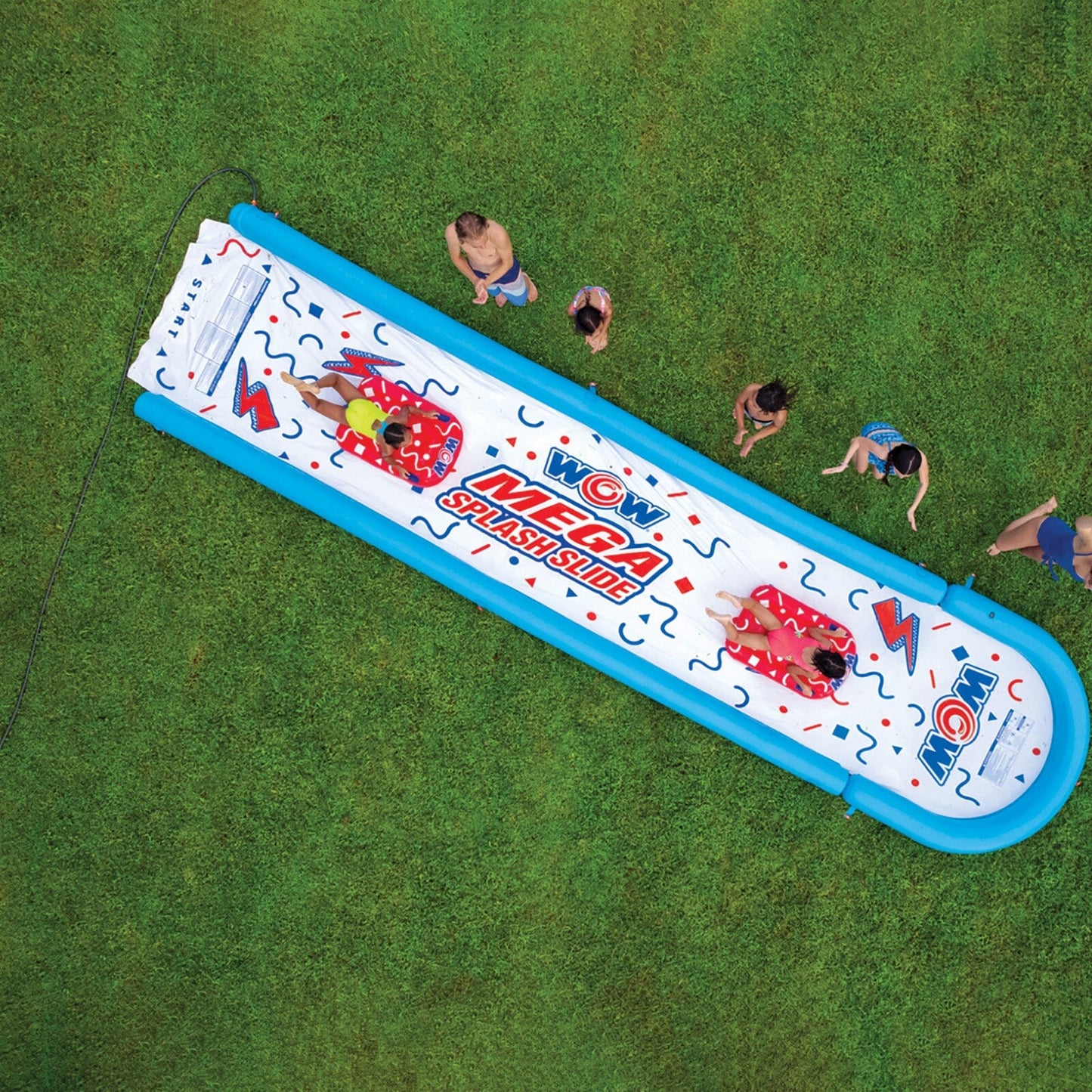 25' MEGA SLIDE W/ SPLASH POOL