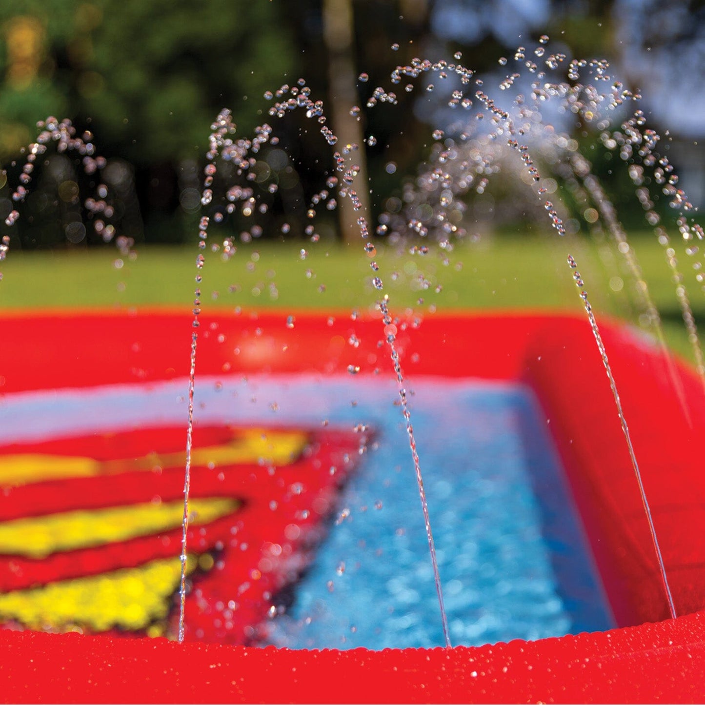 Superman Splash Pad 10ft 360° Sprinkler ring