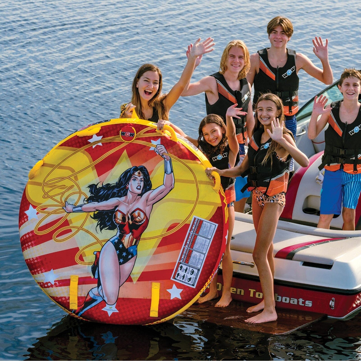 Wonder Woman Soft Top Decktube 1-2 Rider