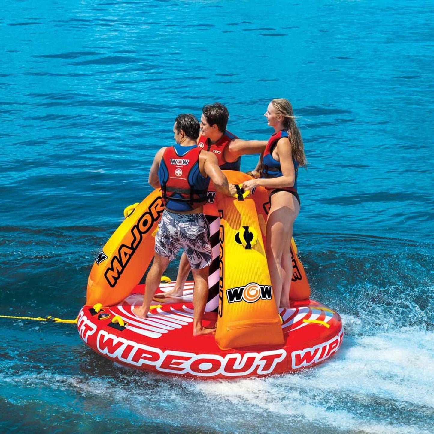 Wipeout 3P standing towable