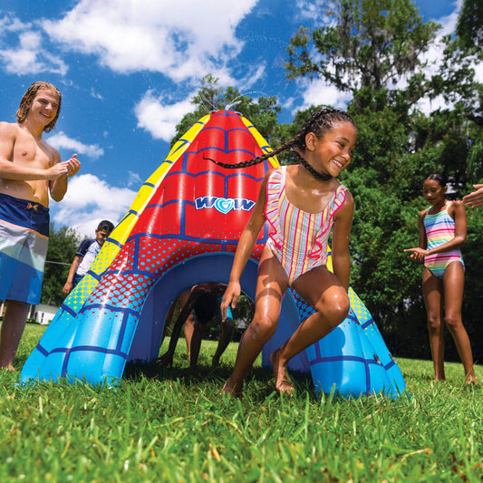 The Rainbow Pyramid Backyard Sprinkler