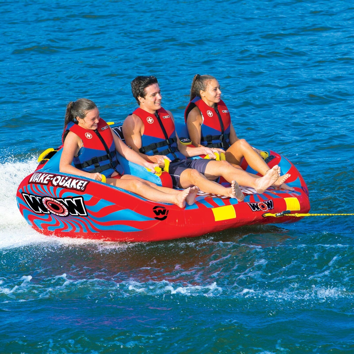 Wake Quake 1 - 3 Person Inflatable Towable Tube