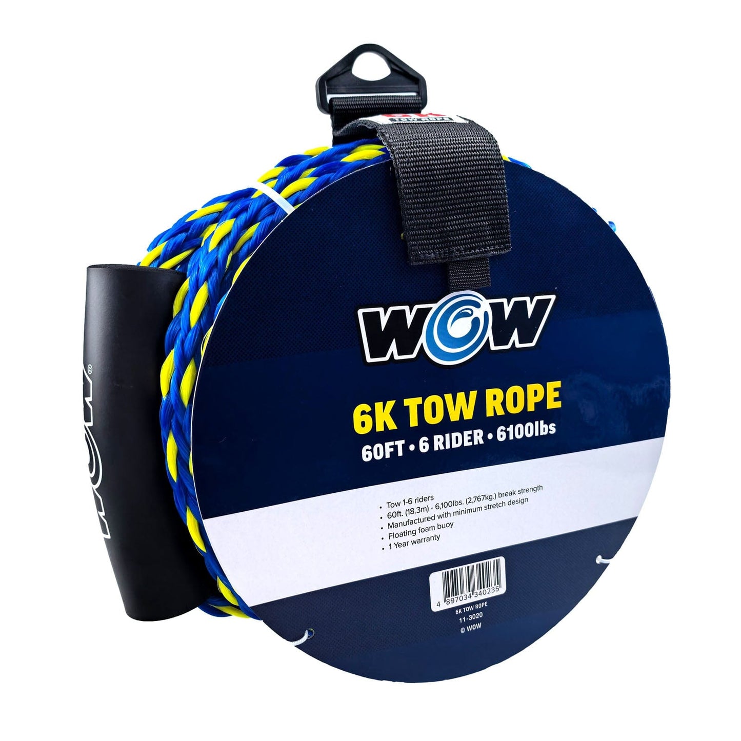 6K 60' Tow Rope
