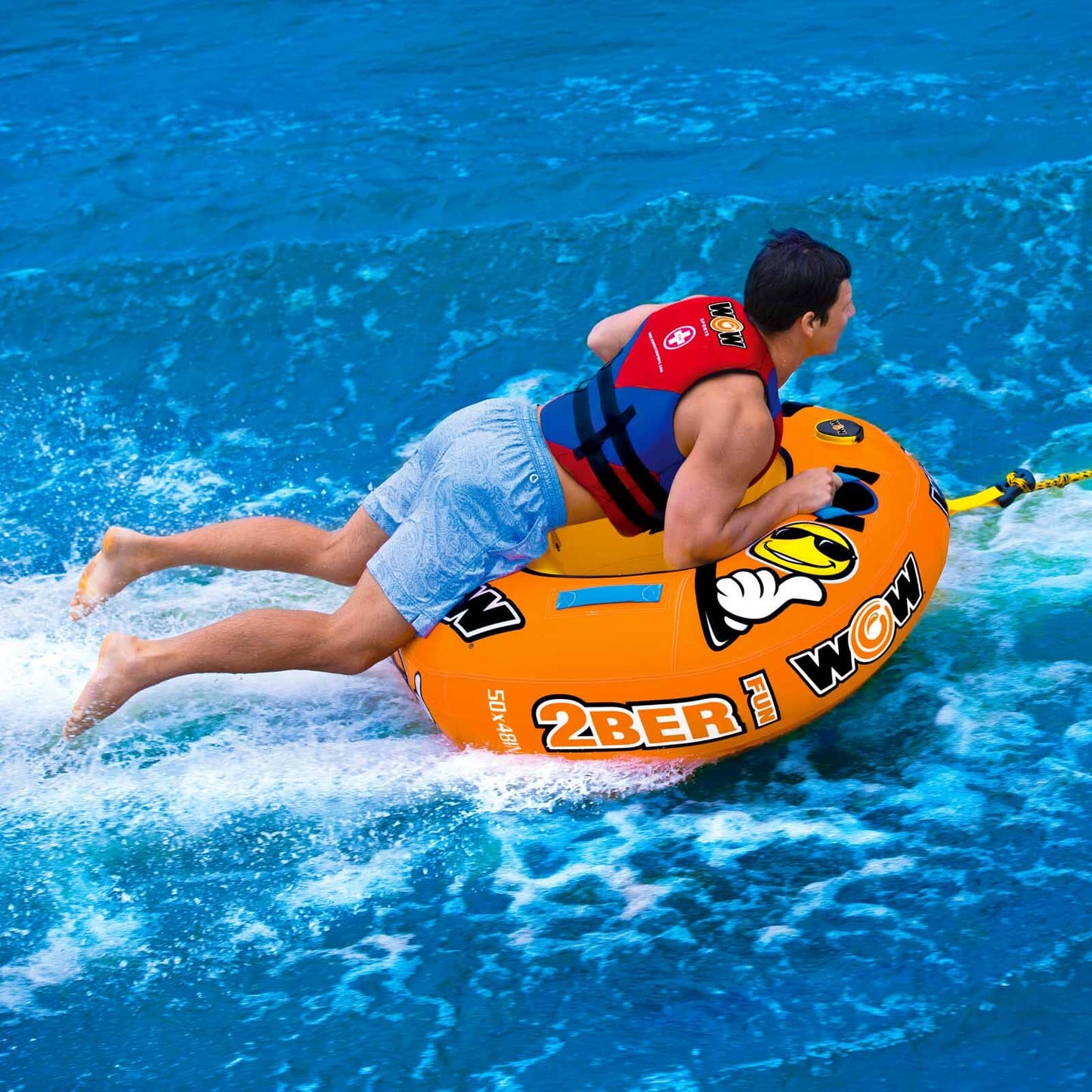 2Ber Towable Starter Kit With Tube, Rope & Pump