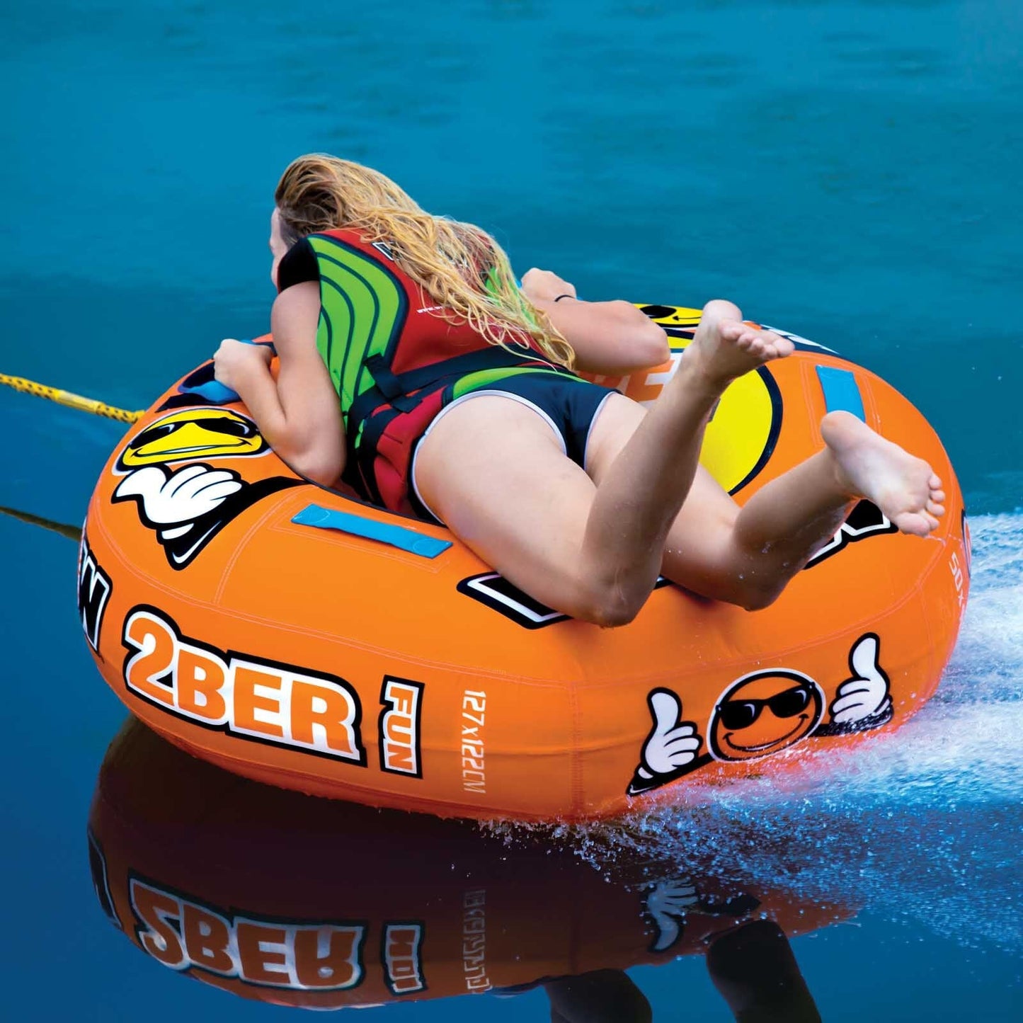 2Ber Towable Starter Kit With Tube, Rope & Pump