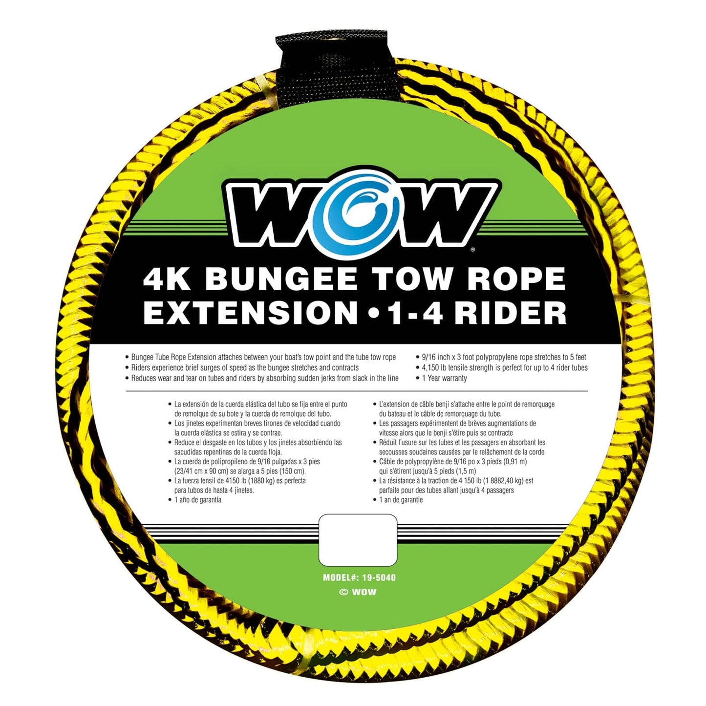 4K Bungee Tow Rope Extension