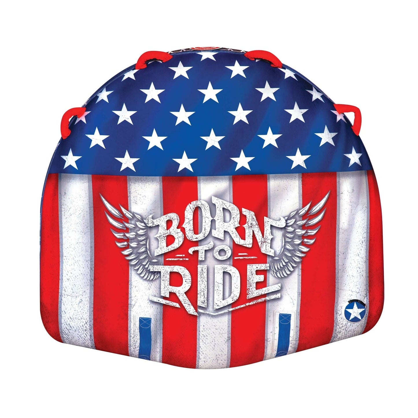 Born To Ride 2 Person Towable Soft Top Deck Tube