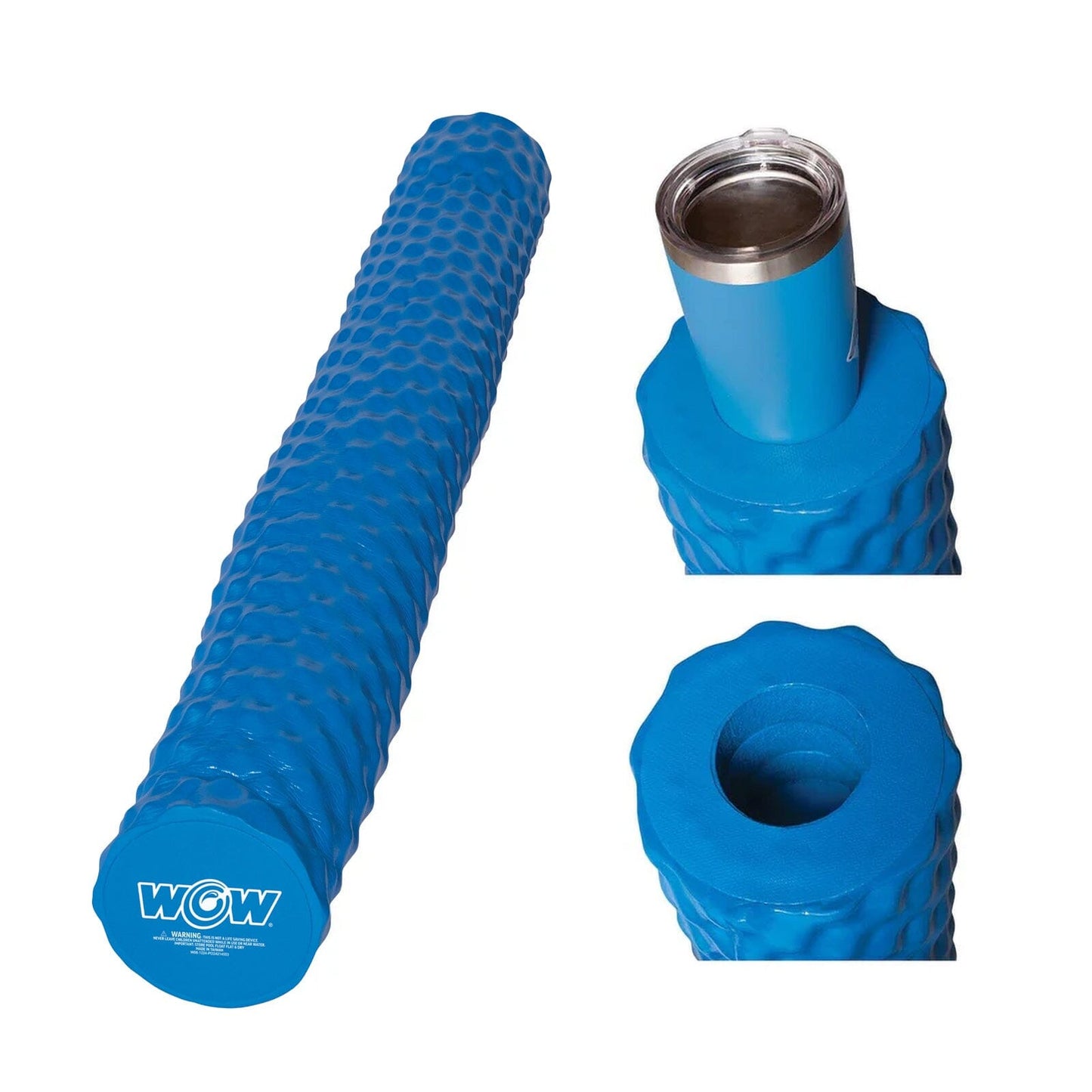 XL First Class Soft Dipped Foam Pool Noodle With Cup Holder