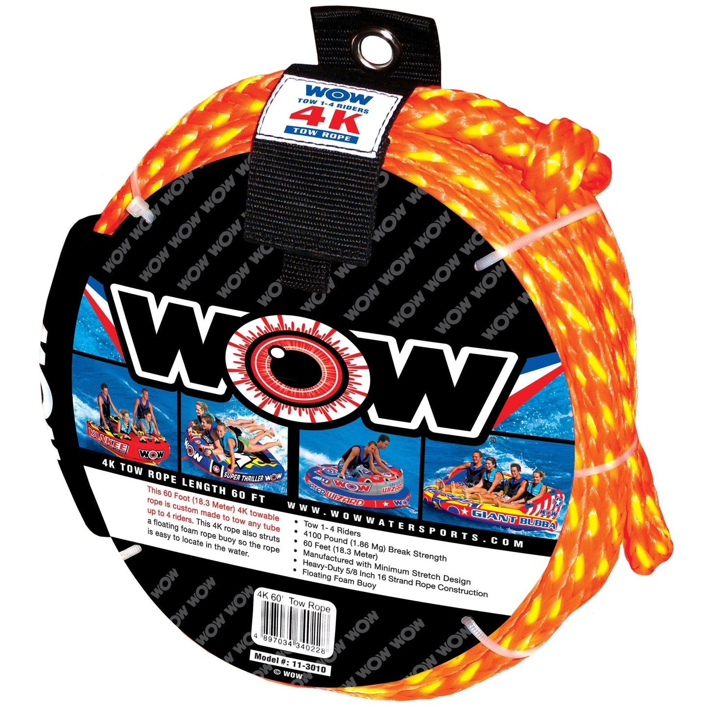 4K 60' Tow Rope