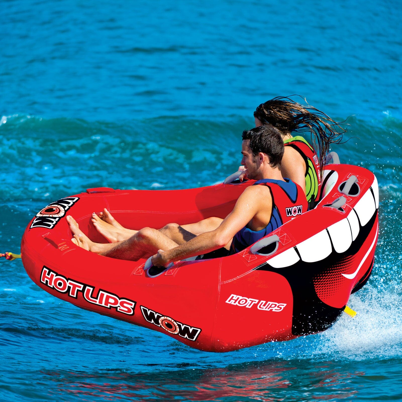 Wow hot selling lips towable float