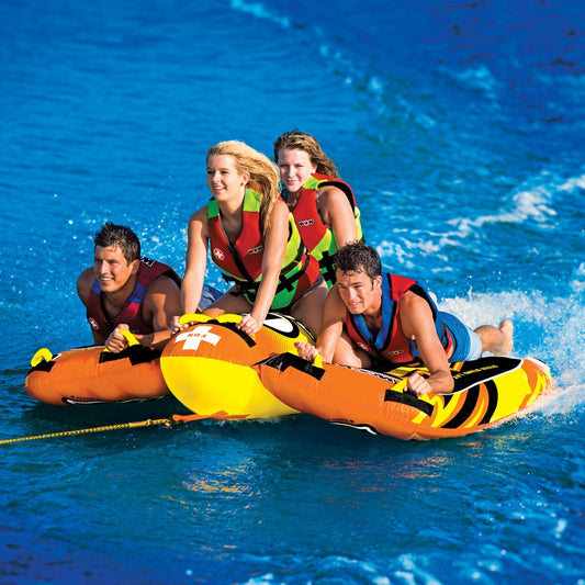 Bolt 1 - 4 Person Inflatable Deck Towable Tube