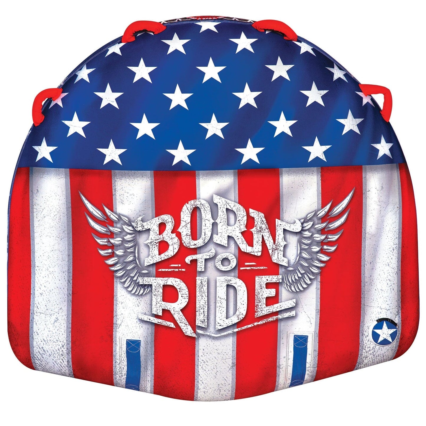 Born To Ride 2 Person Towable Soft Top Deck Tube
