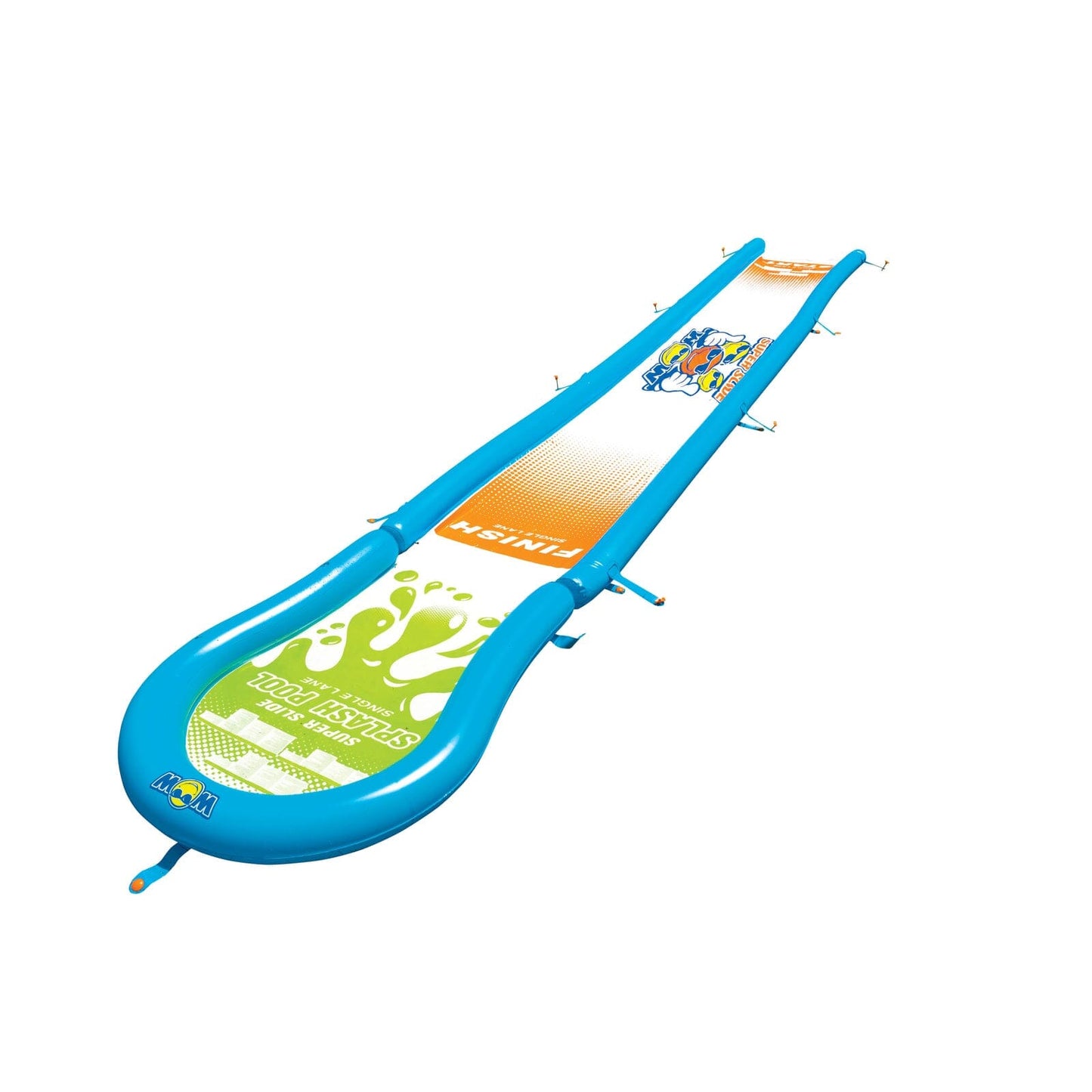 Single Lane Slide w/attached pool