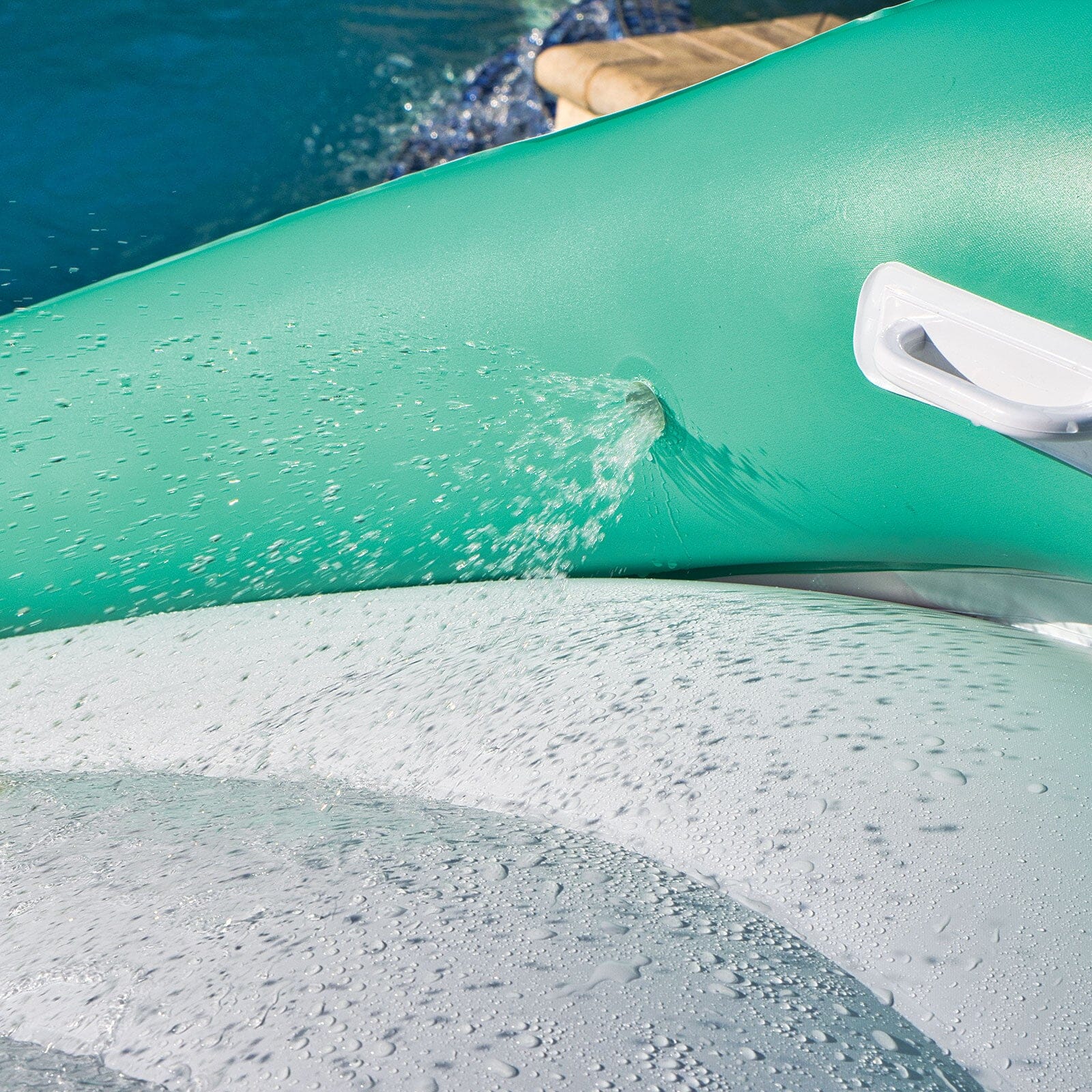 Pool float hot sale slide
