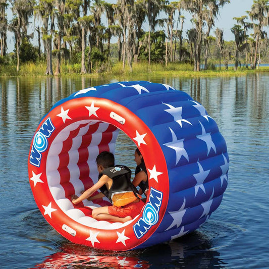 Patriotic Water Wheel