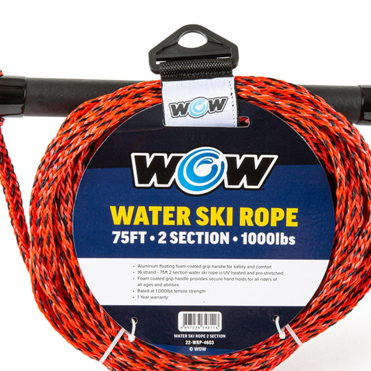 75' 2-Section Watersports Rope