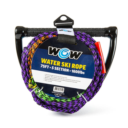 Wow Watersports Rubber Raft 2K 60' Tow Rope Toes 1-2 Riders