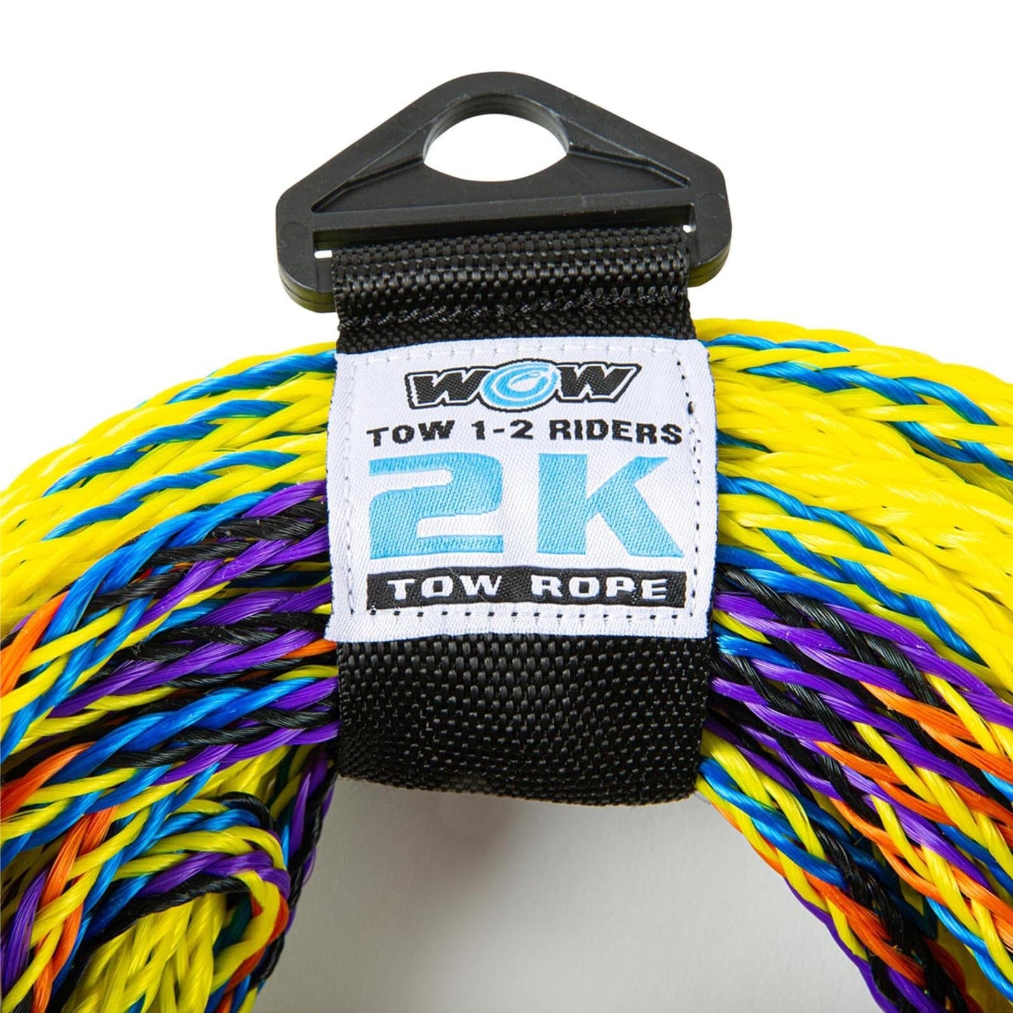 60' Tow 2-rider 2K tow rope with 2 sections