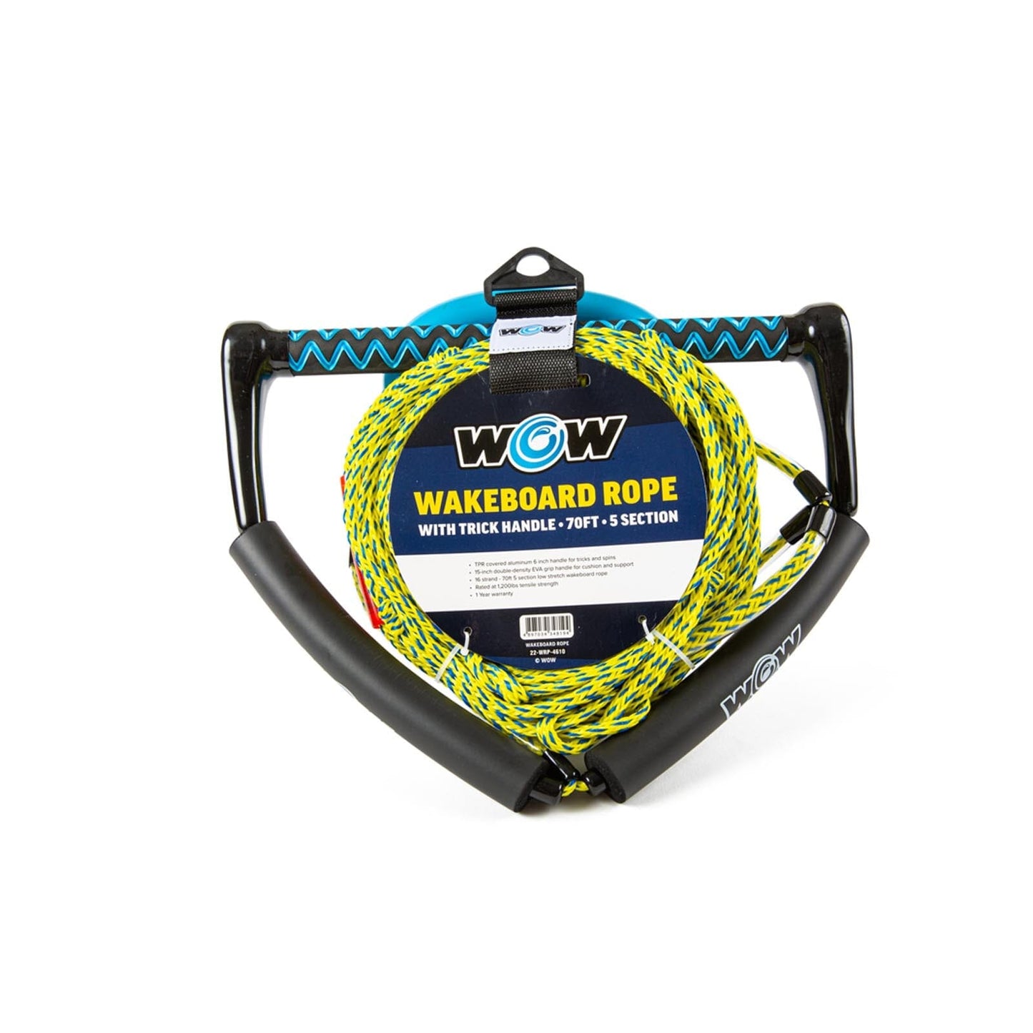 65' 3-section Wakeboard Rope