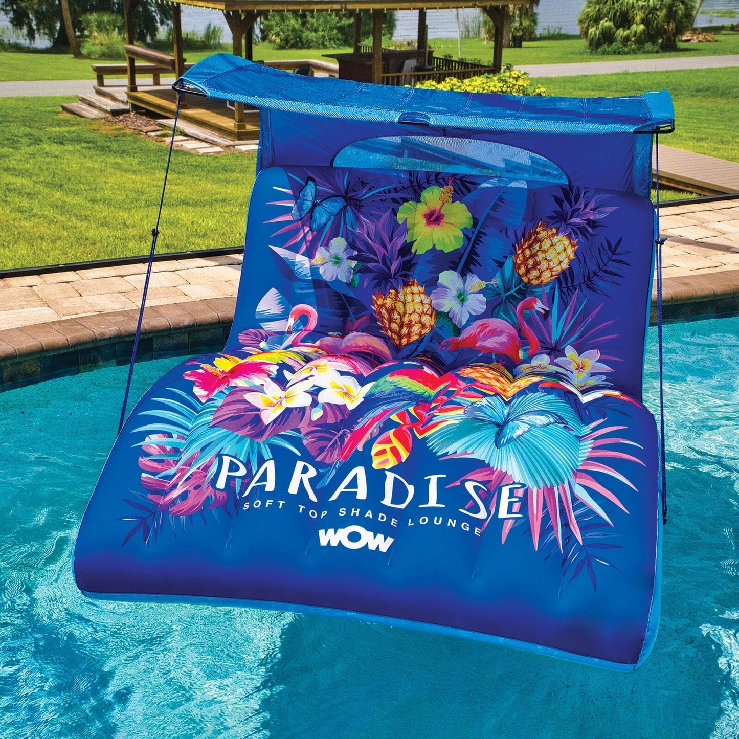 Paradise Lounger with Canopy